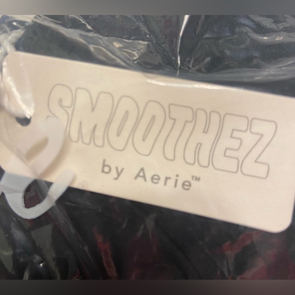 Aerie SMOOTHEZ Mesh Bralette Super Soft Sheer Light Stretchy Black Size Small - Picture 5 of 5